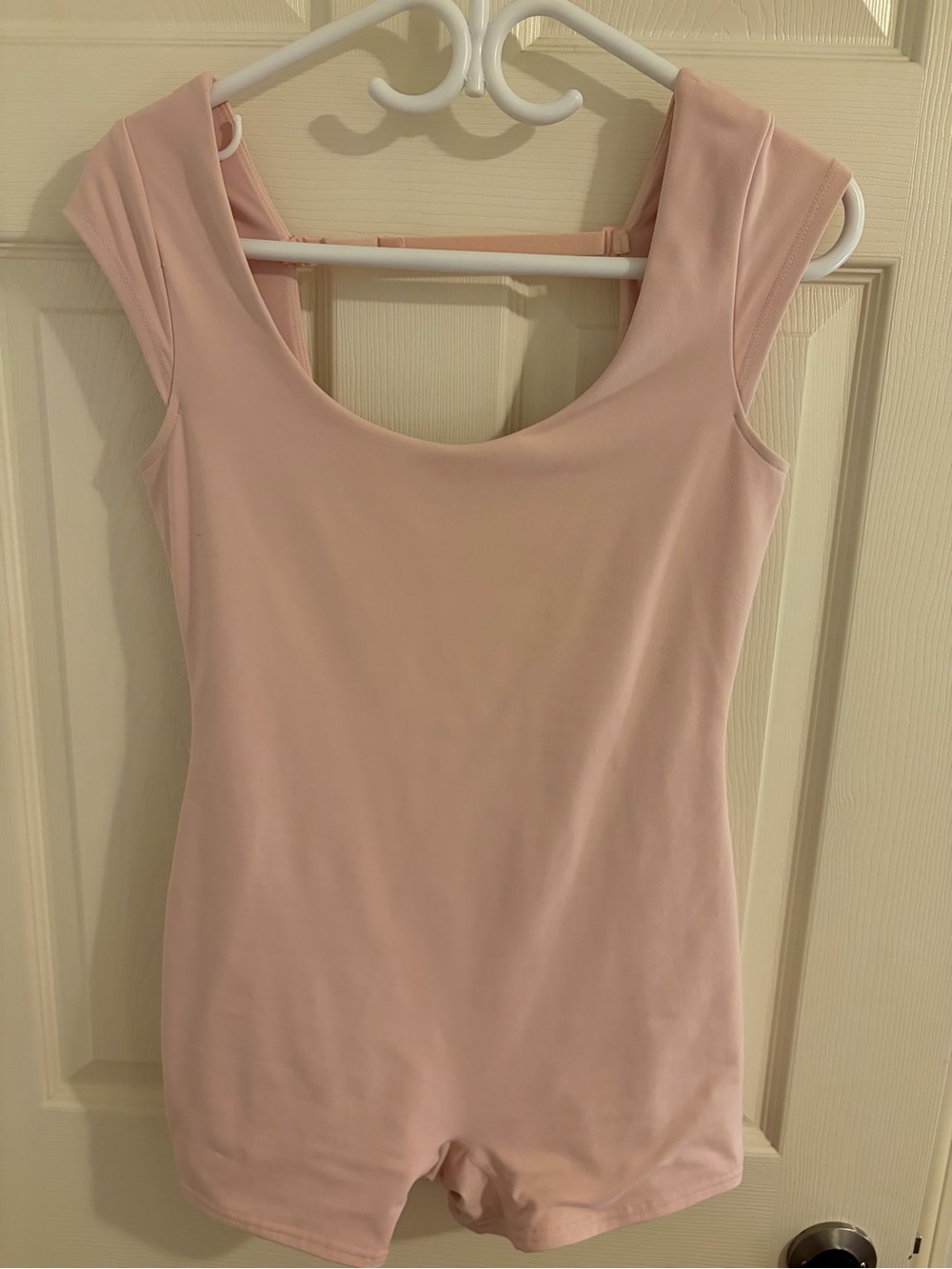 Garage Pink Adjustable Bodycon Romper Suit With Back Strap And Low Back